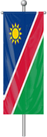 Nationalflagge Namibia