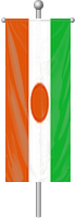 Nationalflagge Niger