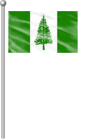 Nationalflagge Norfolkinsel