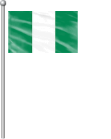 Nationalflagge Nigeria