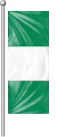 Nationalflagge Nigeria