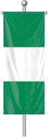Nationalflagge Nigeria