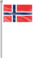 Nationalflagge Norwegen