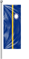Nationalflagge Nauru