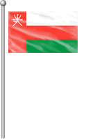 Nationalflagge Oman