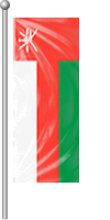 Nationalflagge Oman