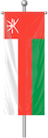 Nationalflagge Oman