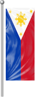 Nationalflagge Philippinen