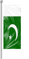 Nationalflagge Pakistan