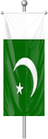 Nationalflagge Pakistan