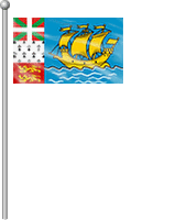 Nationalflagge Saint-Pierre und Miquelon