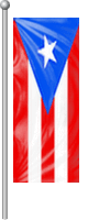 Nationalflagge Puerto Rico