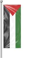 Nationalflagge PalÃ¤stina (Autonomiegebiete)