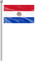 Nationalflagge Paraguay