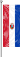 Nationalflagge Paraguay