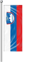 Nationalflagge Slowenien