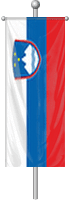 Nationalflagge Slowenien
