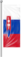 Nationalflagge Slowakei