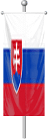 Nationalflagge Slowakei