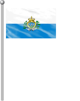 Nationalflagge San Marino