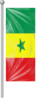 Nationalflagge Senegal