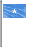 Nationalflagge Somalia