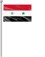 Nationalflagge Syrien