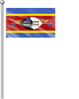 Nationalflagge Swasiland