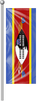 Nationalflagge Swasiland