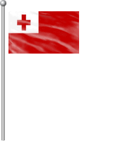 Nationalflagge Tonga