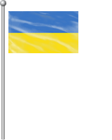 Nationalflagge Ukraine