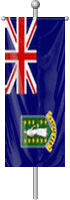 Nationalflagge Jungferninseln (Britische)