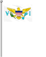 Nationalflagge Jungferninseln (Amerikanische)