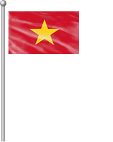 Nationalflagge Vietnam