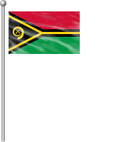 Nationalflagge Vanuatu