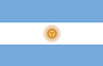 Nationalflagge Argentinien