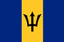 Nationalflagge Barbados