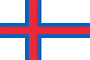 Nationalflagge Färöer Inseln