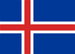 Nationalflagge Island