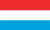 Nationalflagge Luxemburg