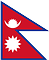 Nationalflagge Nepal