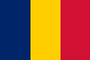 Nationalflagge Tschad