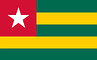 Nationalflagge Togo