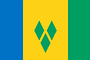 Nationalflagge St. Vincent und die Grenadinen