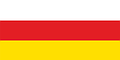 Nationalflagge Südossetien